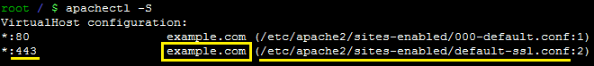 Apche3 SSL Certificates